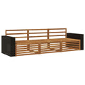 Outdoor-Sofagarnitur 3 pcs Natur Massivholz Akazie