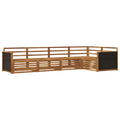 Outdoor-Sofagarnitur 5 pcs Natur 323 x 164,5 x 73 cm