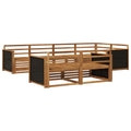 Outdoor-Sofagarnitur 7 pcs Natur