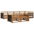 Outdoor-Sofagarnitur 7 pcs Natur