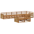 Outdoor-Sofagarnitur 8 pcs Natur