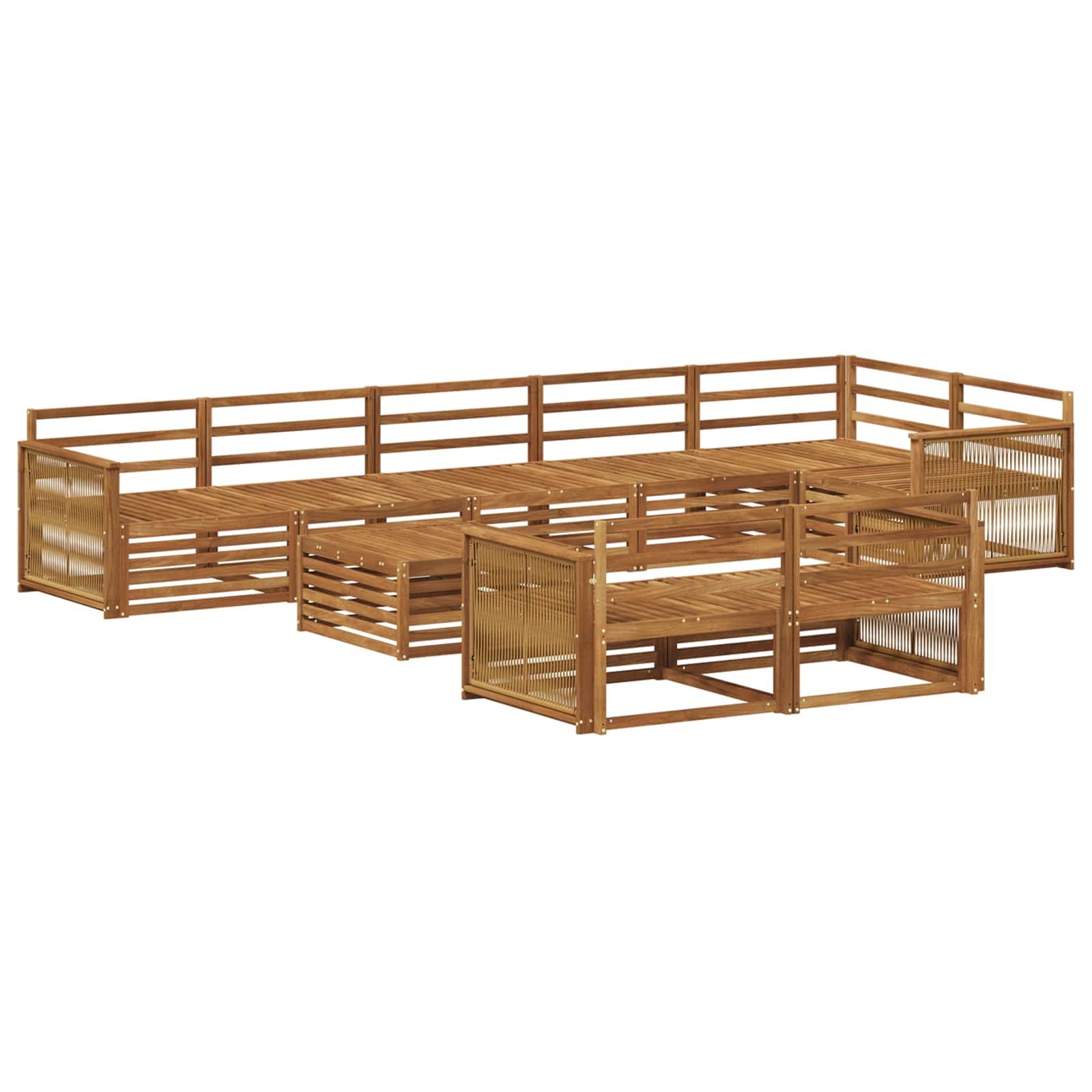 Outdoor-Sofagarnitur 9 pcs