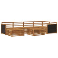 Outdoor-Sofagarnitur 7 pcs Natur