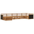 Outdoor-Sofagarnitur 7 pcs Natur