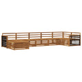 Outdoor-Sofagarnitur 7 pcs Natur