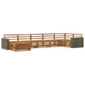 Outdoor-Sofagarnitur 7 pcs Natur