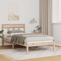 Bettrahmen Braun 80 x 200 cm Massives Kiefernholz