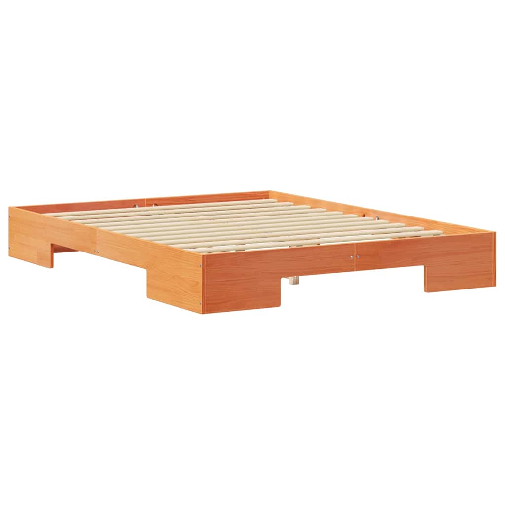 Bettgestell Braun 140 x 200 cm