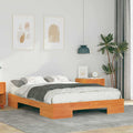 Bettgestell Braun 120 x 200 cm