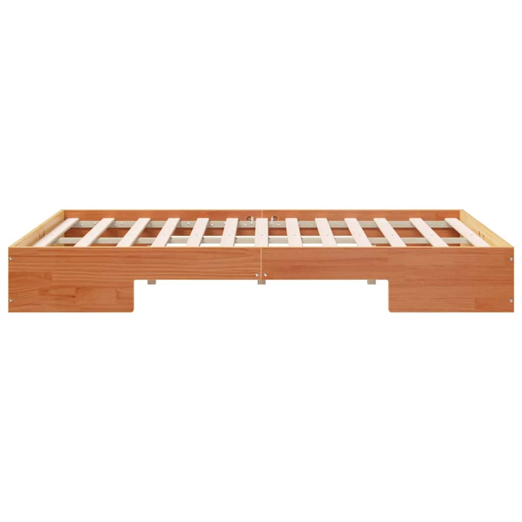 Bettgestell Braun 140 x 190 cm