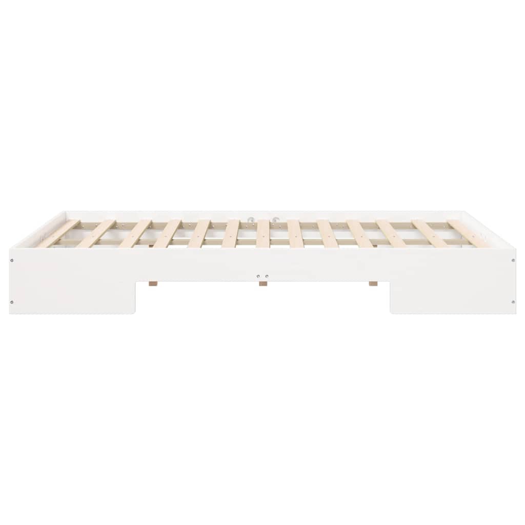 Bettgestell Weiß 135 x 190 cm