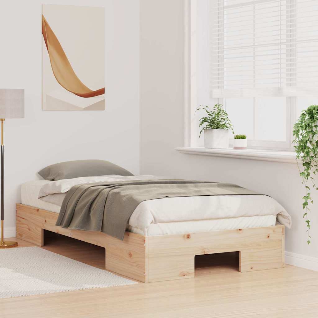 Bettgestell Braun 90 x 200 cm