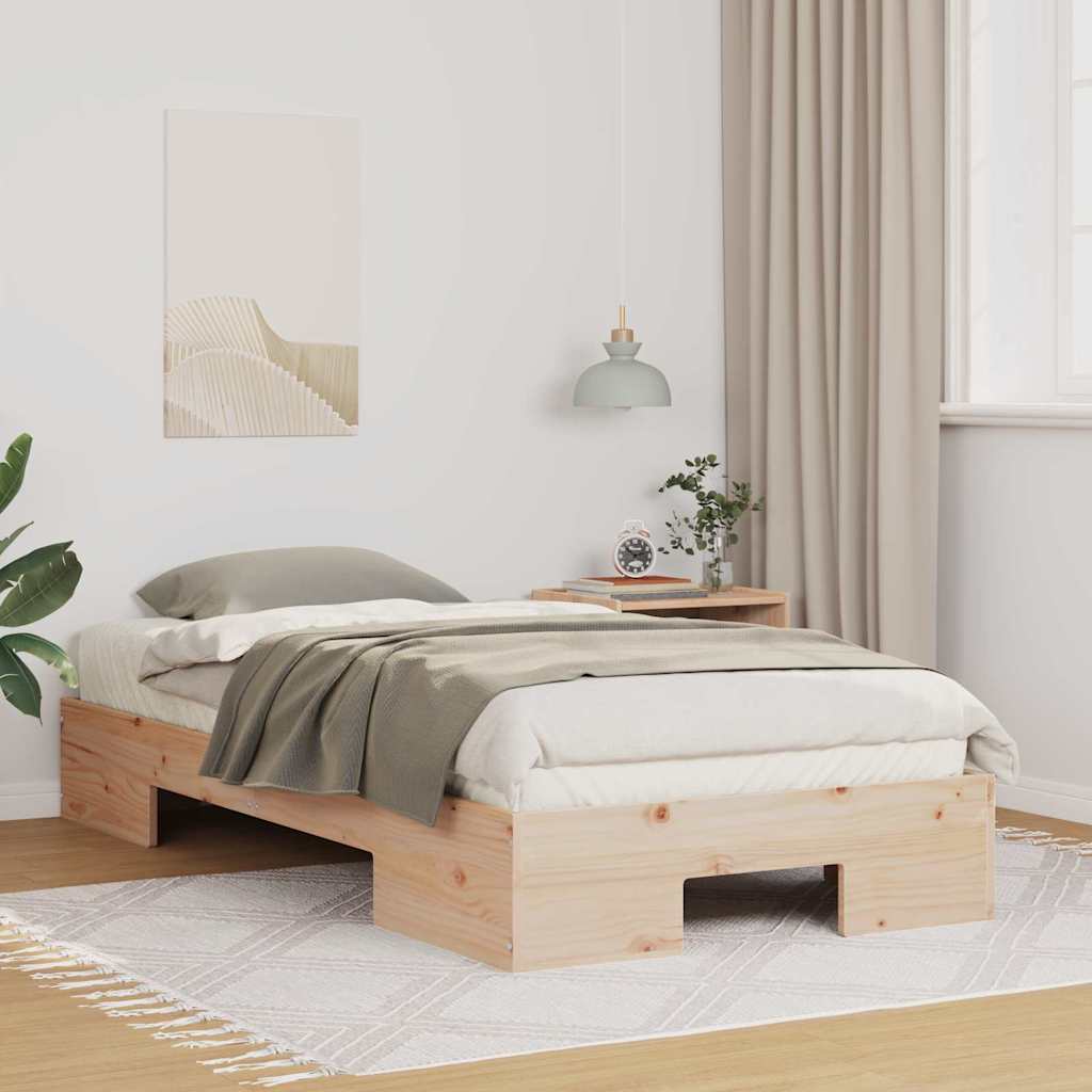 Bettgestell Braun 75 x 190 cm