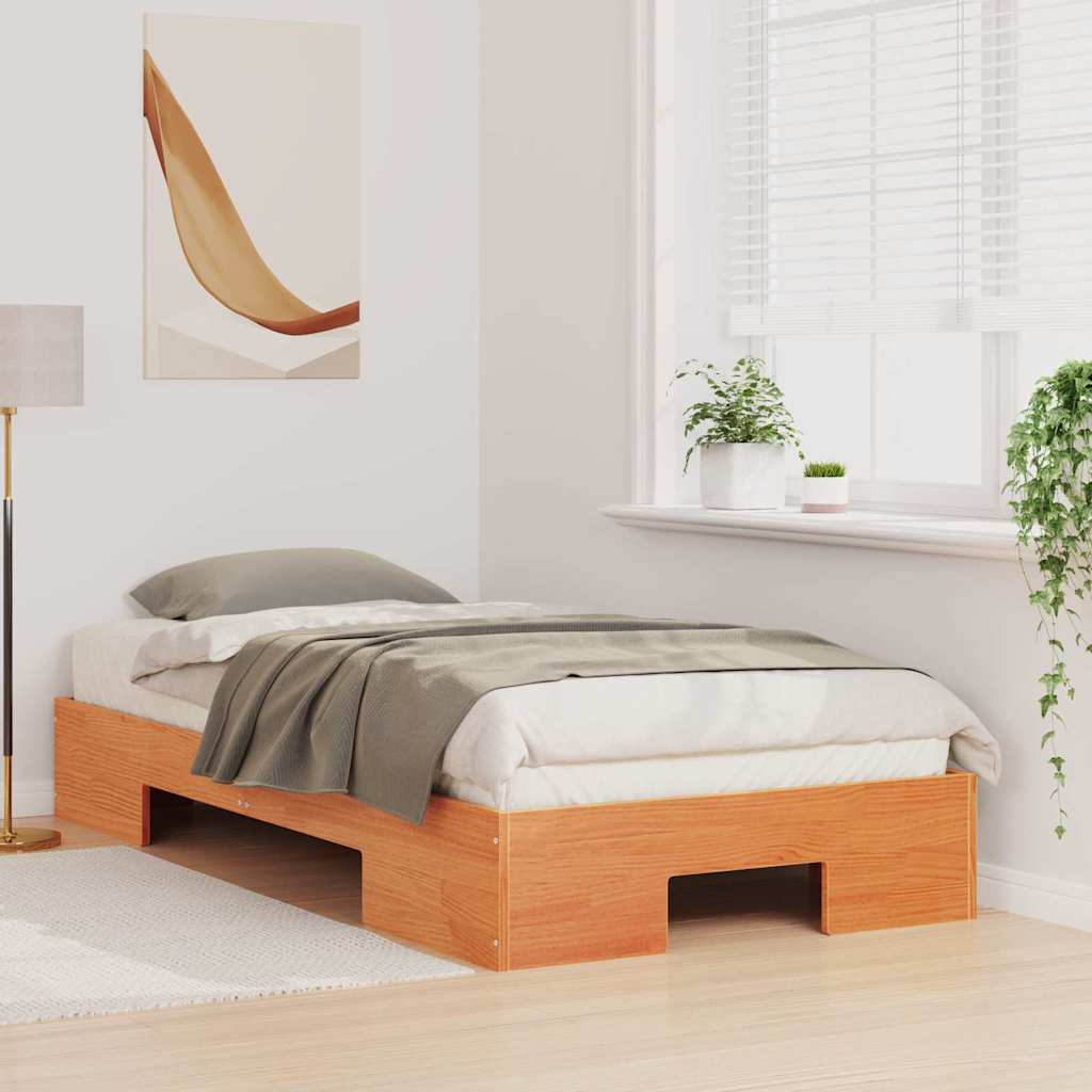 Bettgestell Braun 75 x 190 cm