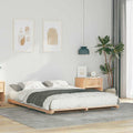 Bettrahmen Braun 140 x 220 cm Massives Kiefernholz