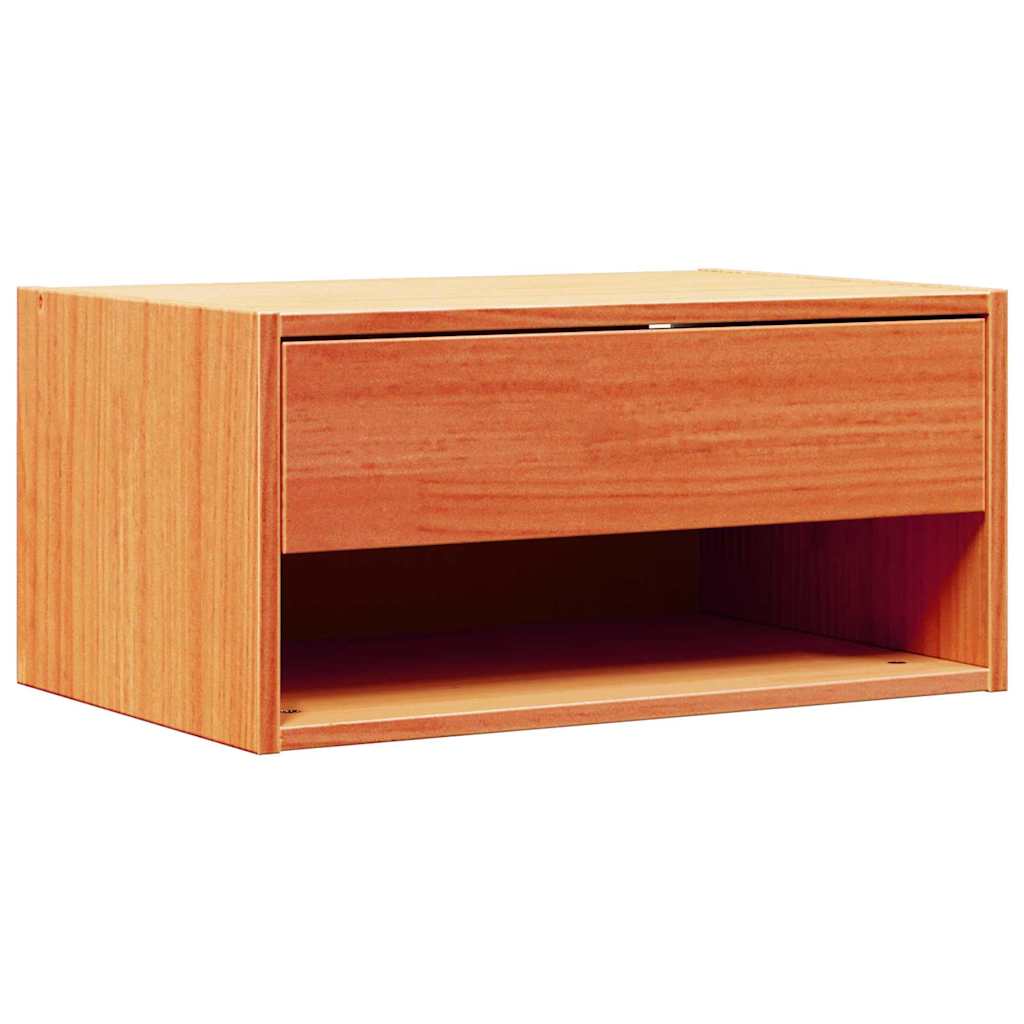 Nachttisch Wachsbraun 50 x 32,5 x 24 cm Massivholz Kiefer