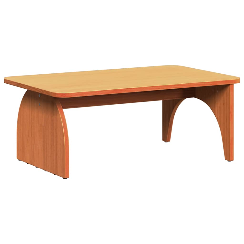 Couchtisch Wachsbraun 80 x 50 x 31 cm Massivholz Kiefer