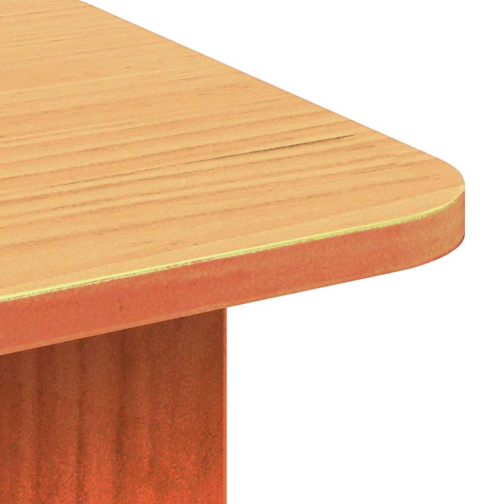 Couchtisch Wachsbraun 80 x 39,5 x 33,5 cm Massivholz Kiefer