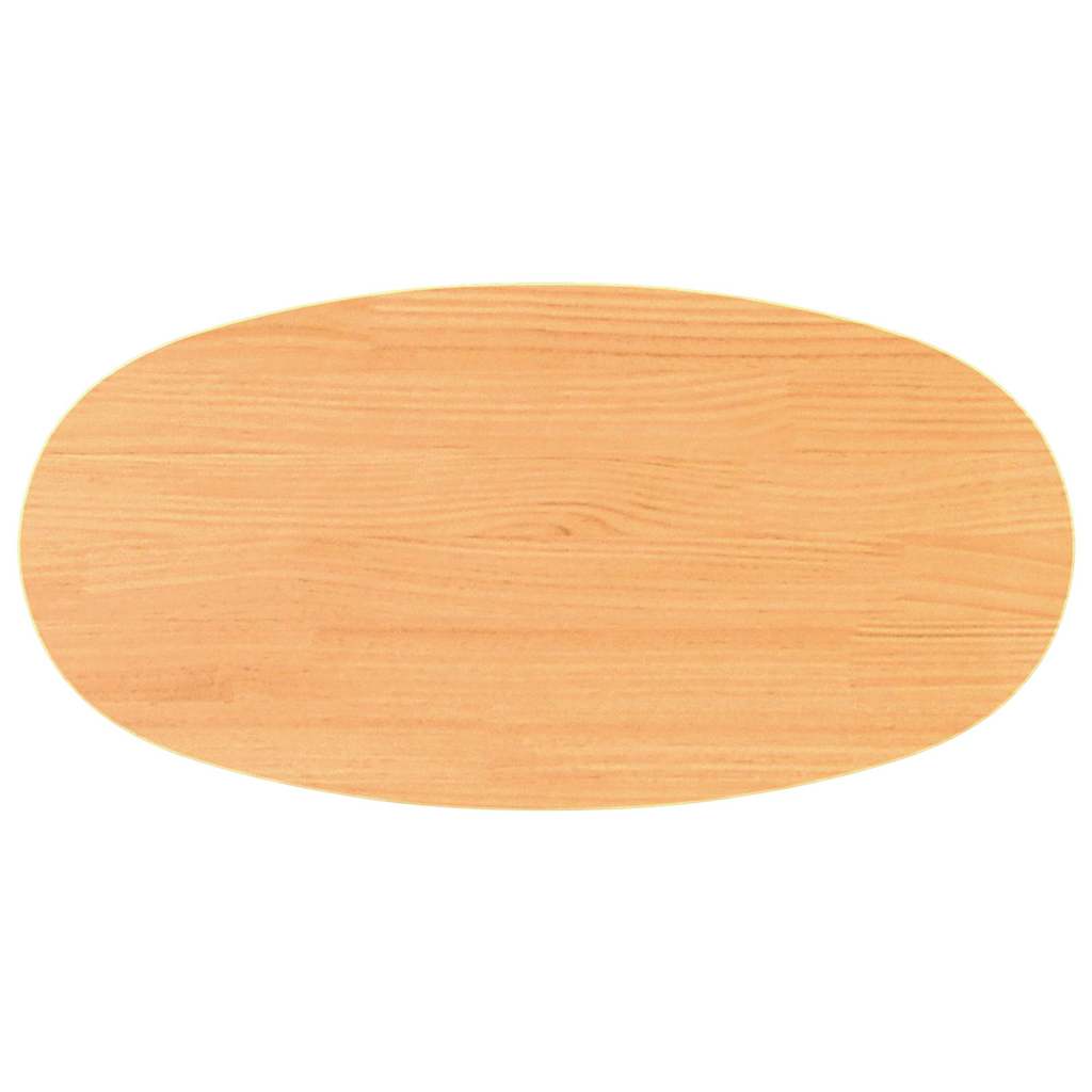 Couchtisch Wachsbraun 80 x 40 x 35 cm Massives Kiefernholz