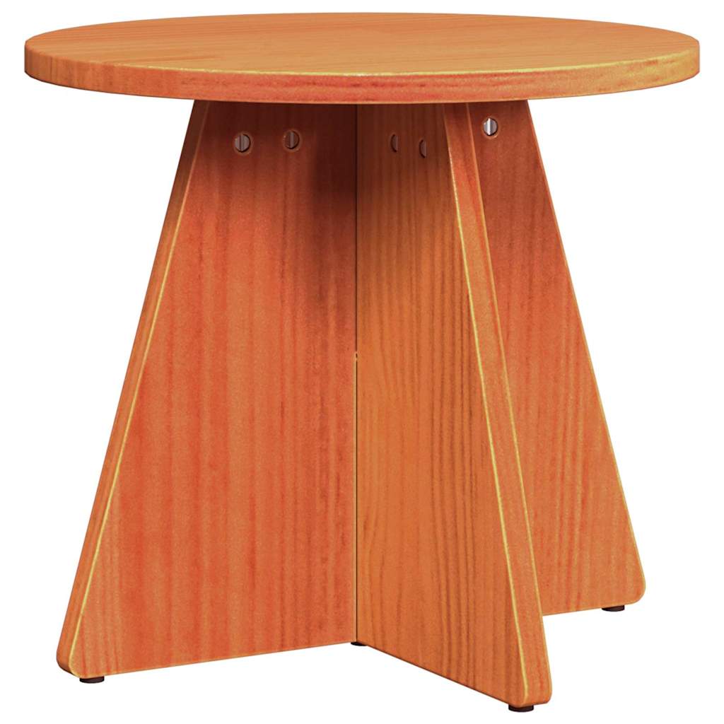Couchtisch 3 pcs Wachsbraun