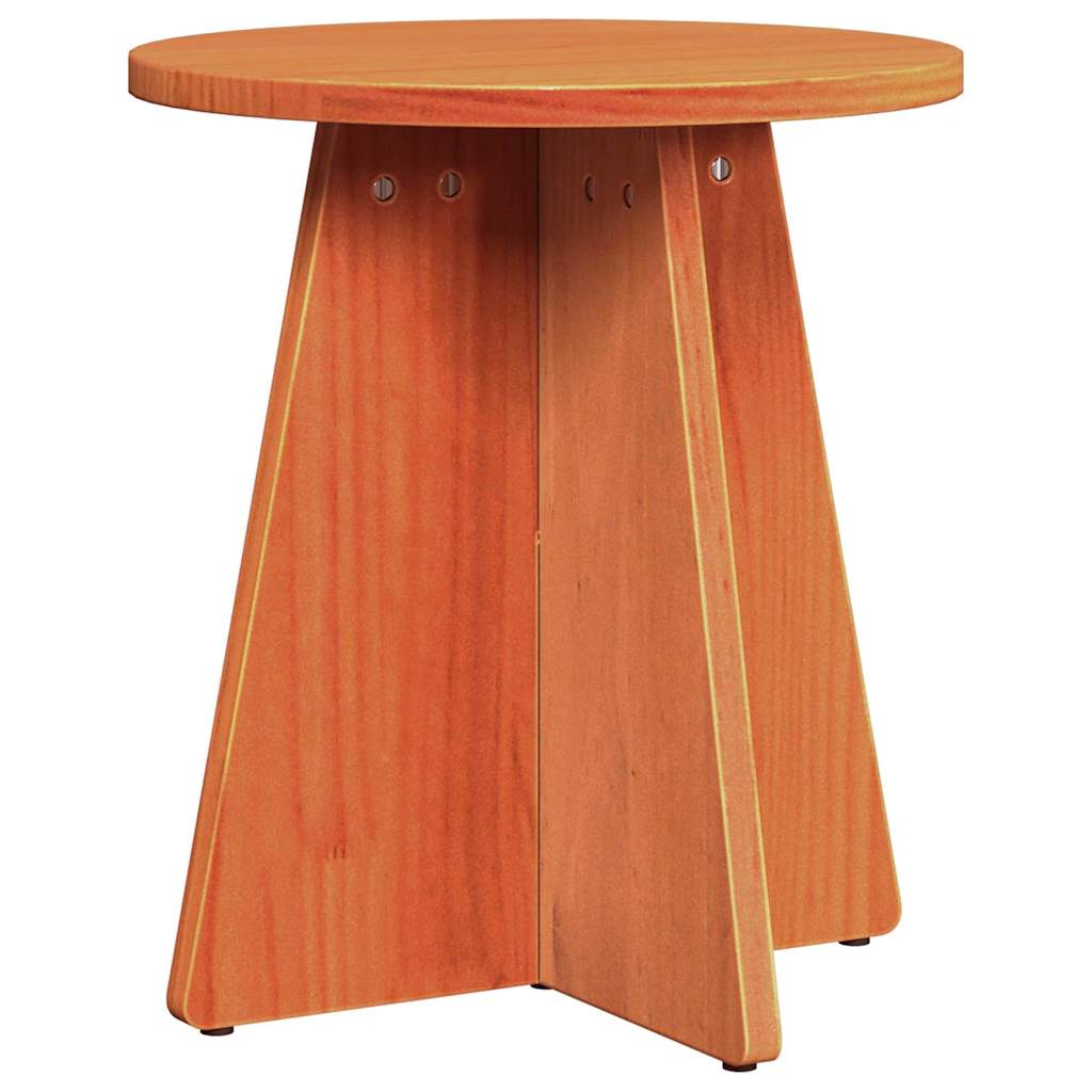 Couchtisch 3 pcs Wachsbraun