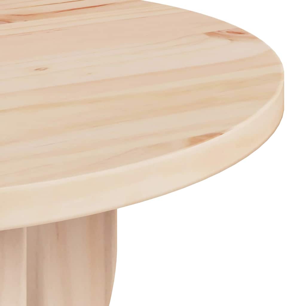 Couchtisch Natur 39,5 x 39,5 x 53,5 cm Massivholz Kiefer