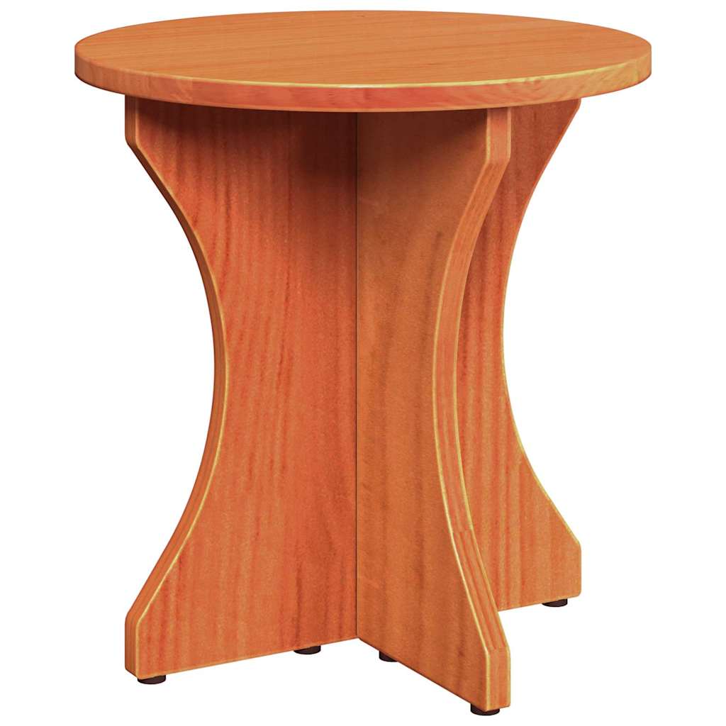 Couchtisch 3 pcs Wachsbraun