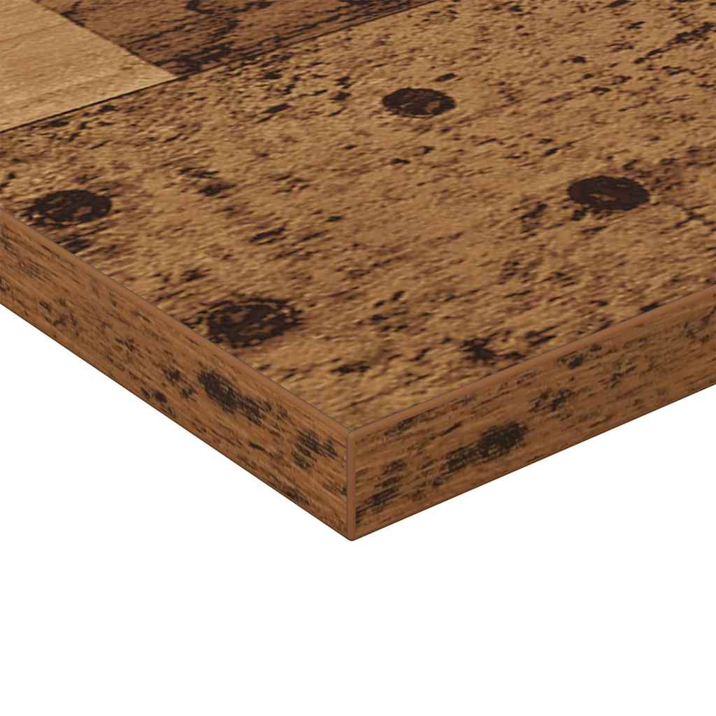 Regalbrett 4 pcs Braun 100 x 20 x 1.5 cm Holzwerkstoff