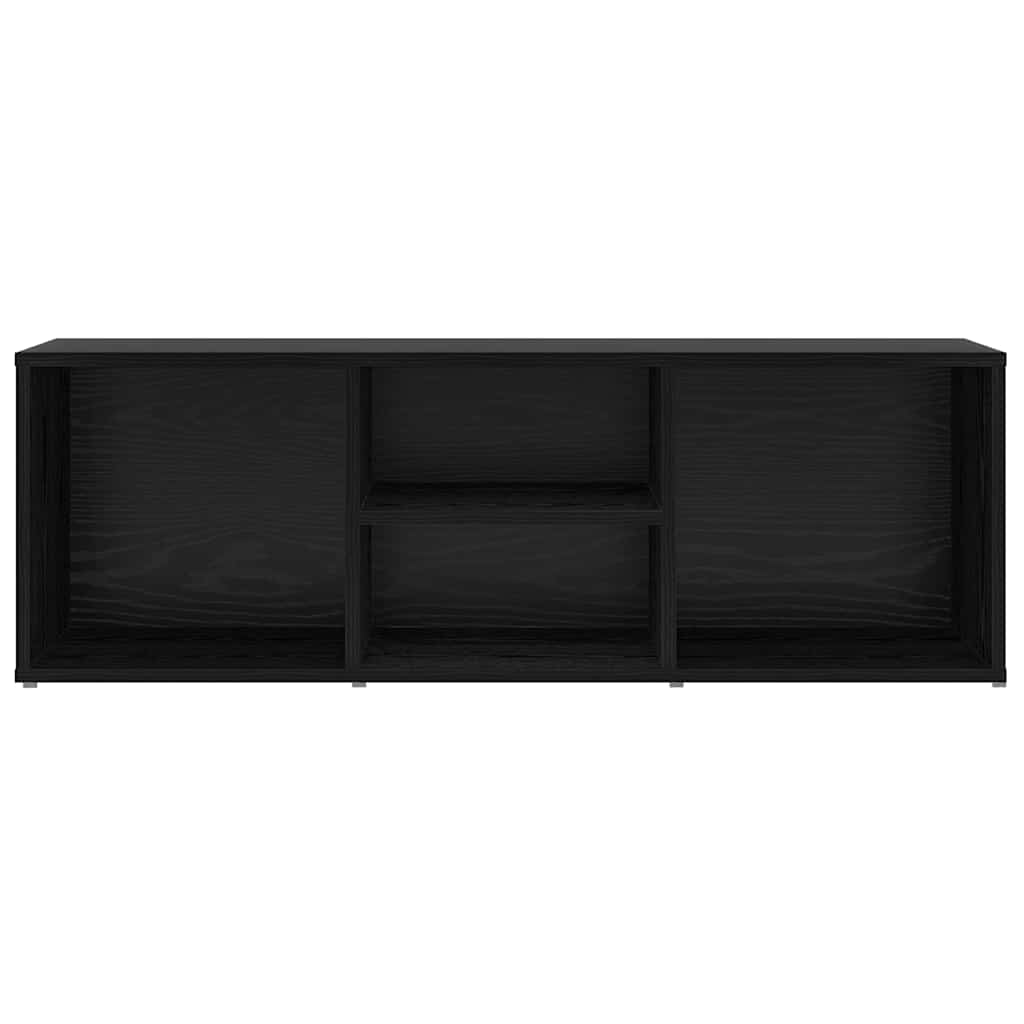 Schuhbank Schwarz Eichen-Optik 102 x 35 x 35 cm Holzwerkstoff