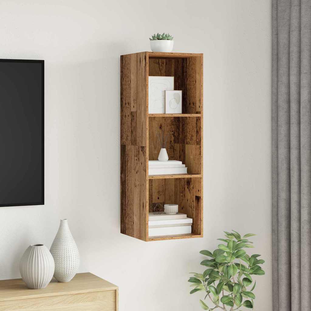 TV-Schrankset Altholz 37 x 37 x 107 cm Holzwerkstoff