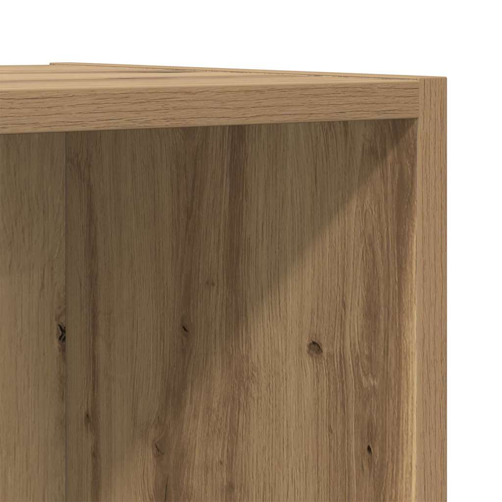 TV-Schrankset Artisan-Eiche 37 x 37 x 107 cm Holzwerkstoff