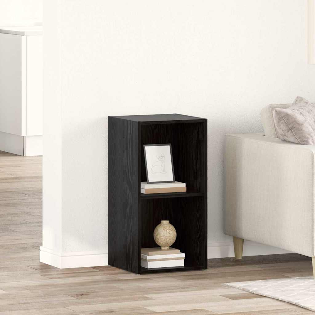 TV-Schrankset Schwarz 72 x 35 x 37 cm Holzwerkstoff