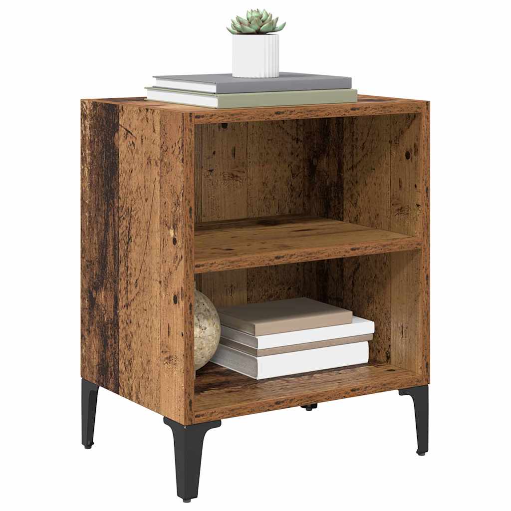 Nachttisch Altholz 40 x 30 x 50 cm Holzwerkstoff