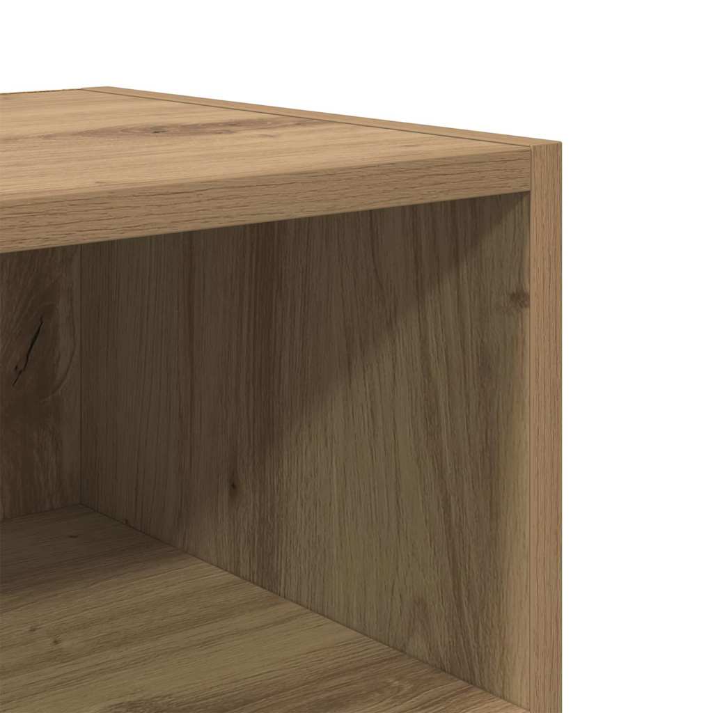 Nachttisch 2 pcs Artisan-Eiche 40 x 30 x 50 cm Holzwerkstoff