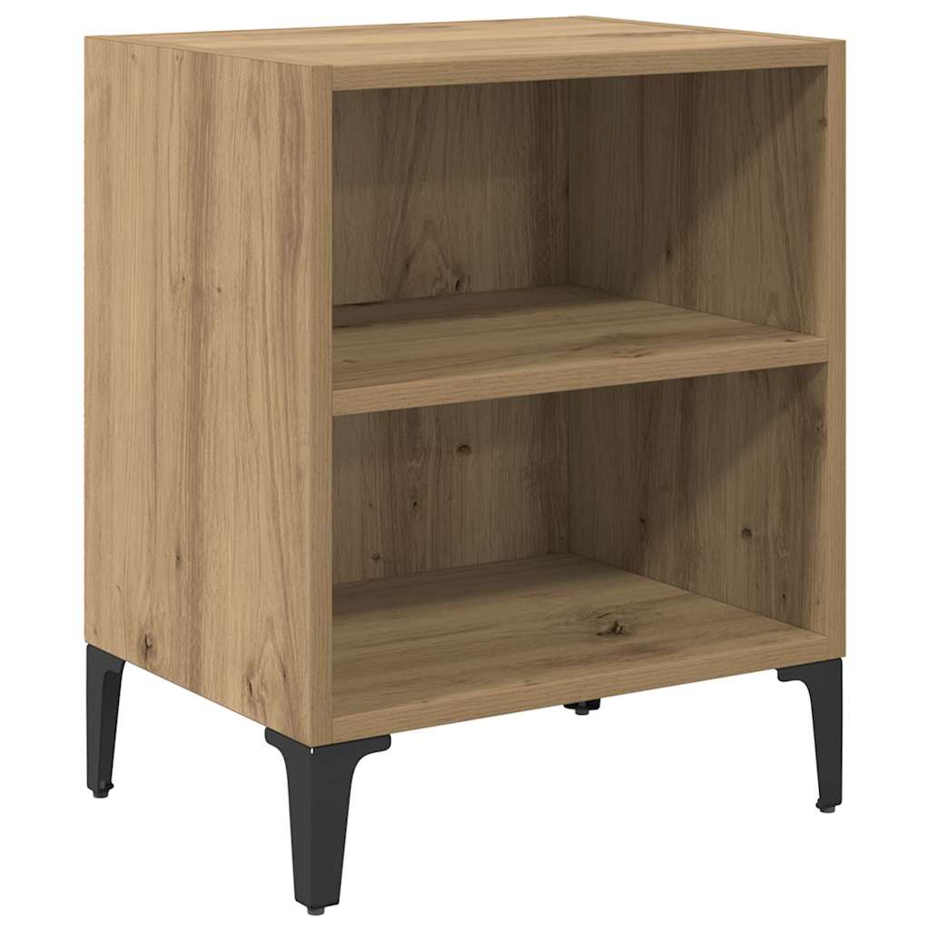 Nachttisch 2 pcs Artisan-Eiche 40 x 30 x 50 cm Holzwerkstoff
