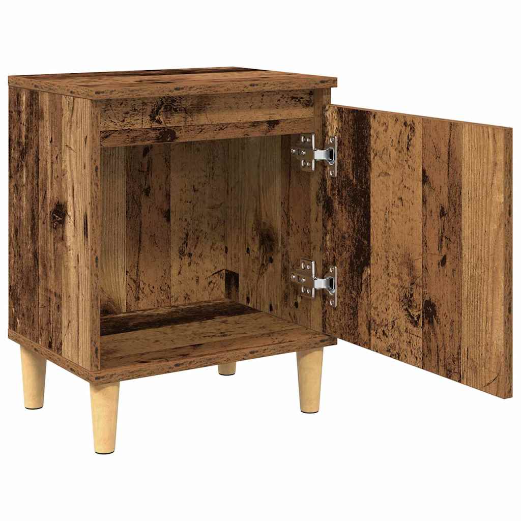 Nachttisch Altholz 40 x 30 x 50 cm Holzwerkstoff