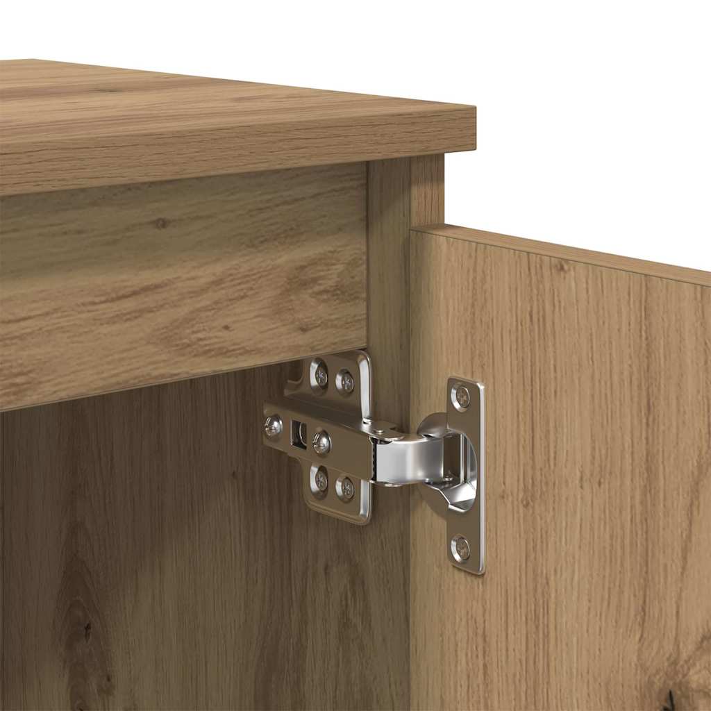 Nachttisch Artisan-Eiche 40 x 30 x 50 cm Holzwerkstoff