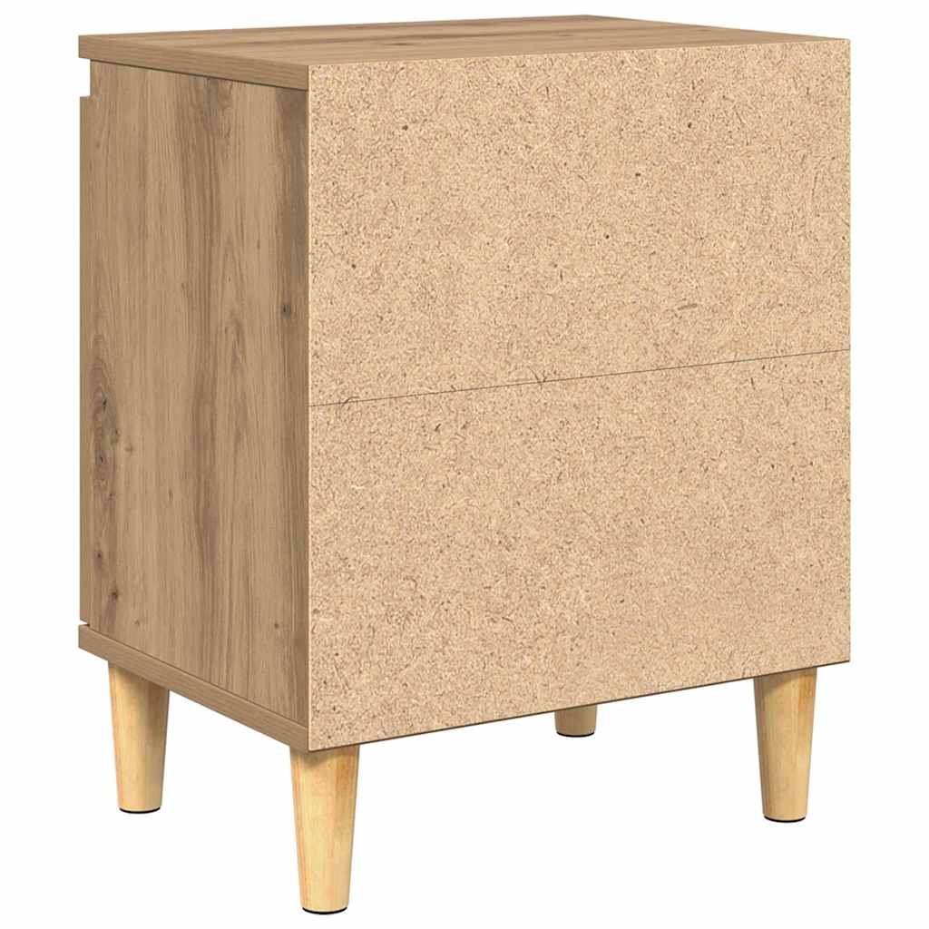 Nachttisch Artisan-Eiche 40 x 30 x 50 cm Holzwerkstoff