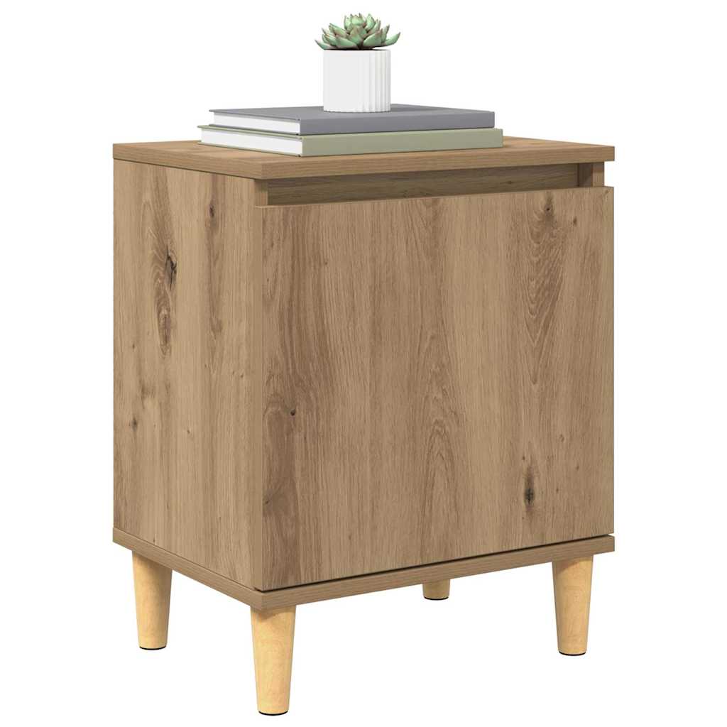 Nachttisch Artisan-Eiche 40 x 30 x 50 cm Holzwerkstoff