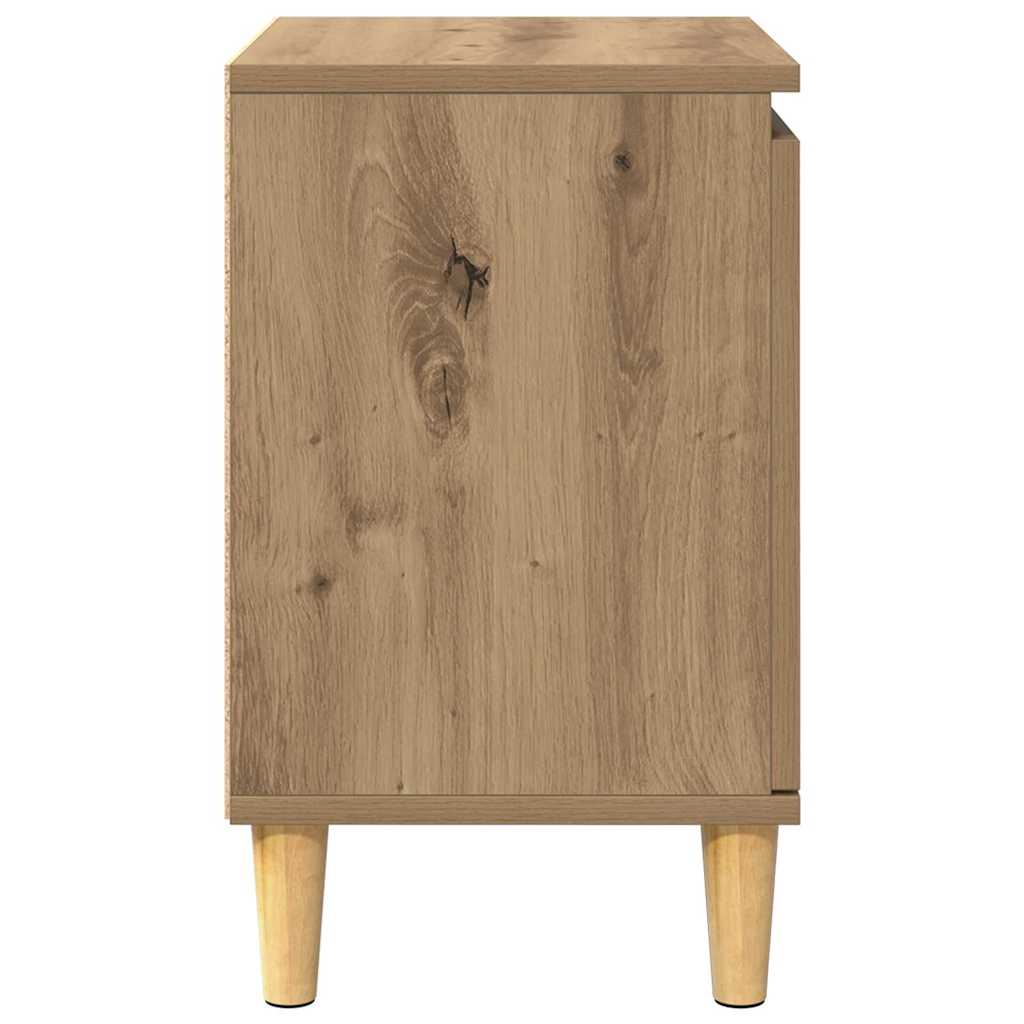 Nachttisch Artisan-Eiche 40 x 30 x 50 cm Holzwerkstoff