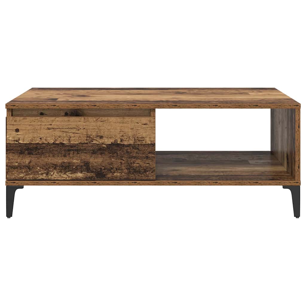 Couchtisch Altholz 90 x 60 x 35 cm Holzwerkstoff
