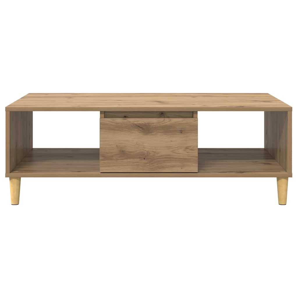 Couchtisch Artisan-Eiche 102 x 55 x 35 cm Holzwerkstoff