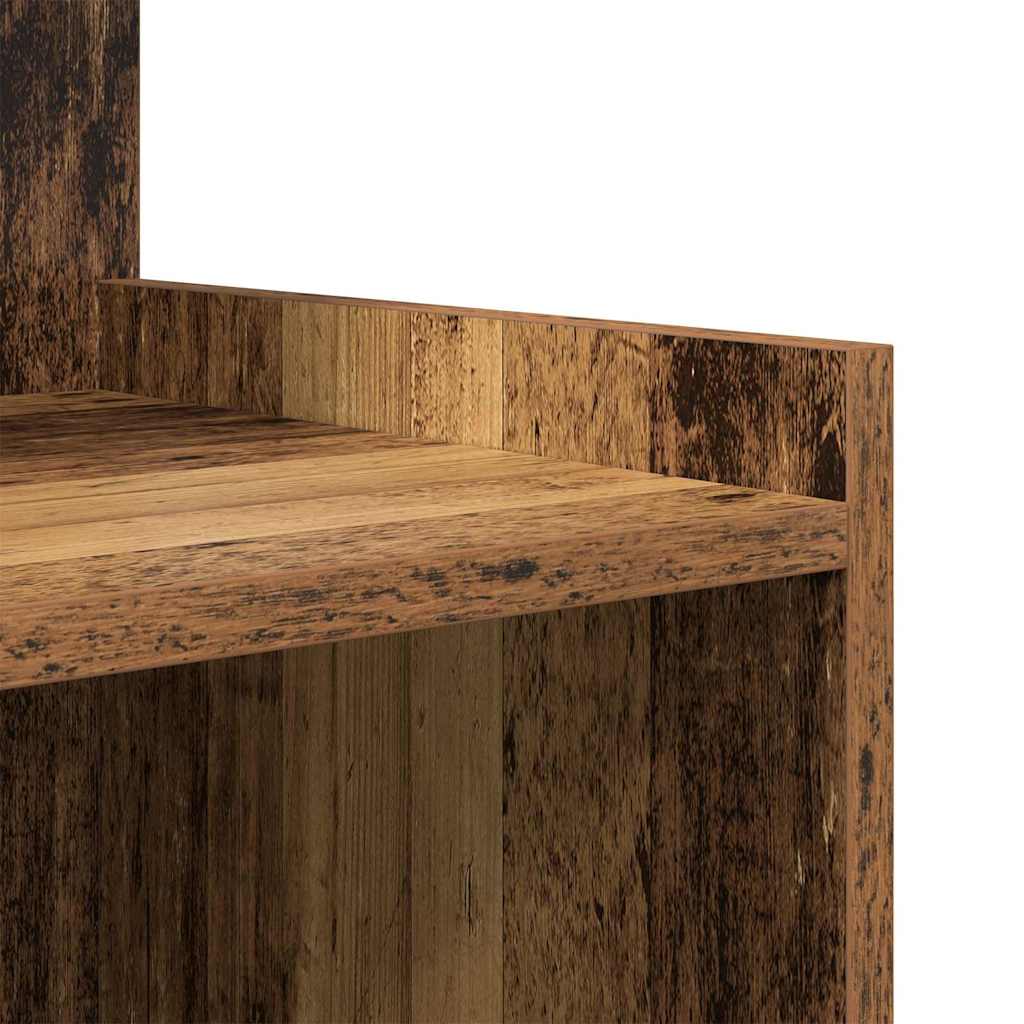 Nachttisch 2 pcs Altholz 40 x 35 x 60 cm Holzwerkstoff
