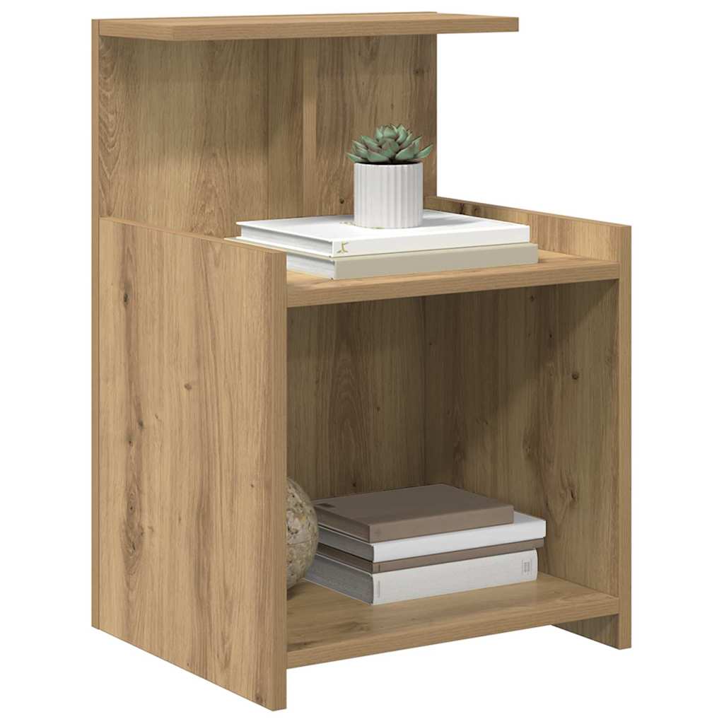 Nachttisch 2 pcs Artisan-Eiche 40 x 35 x 60 cm Holzwerkstoff