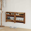 Schuhschrank 2 pcs Altholz 60 x 18 x 60 cm Holzwerkstoff