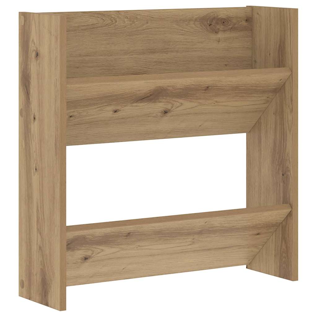 Schuhschrank 2 pcs Artisan-Eiche 60 x 18 x 60 cm Holzwerkstoff