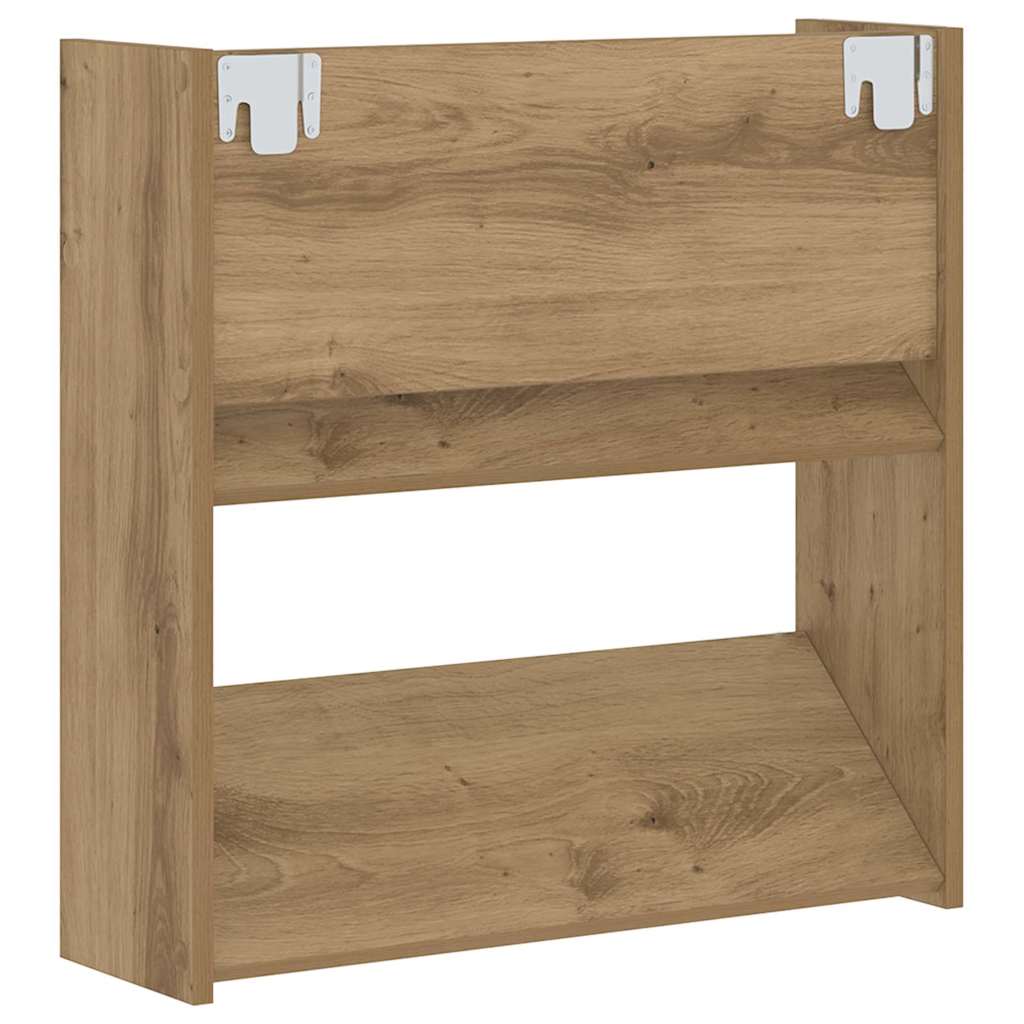 Schuhschrank 2 pcs Artisan-Eiche 60 x 18 x 60 cm Holzwerkstoff