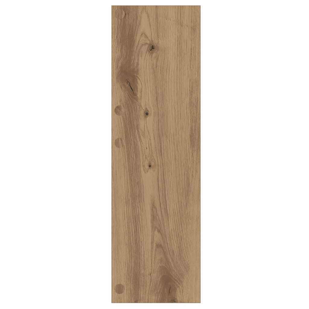 Schuhschrank 2 pcs Artisan-Eiche 60 x 18 x 60 cm Holzwerkstoff