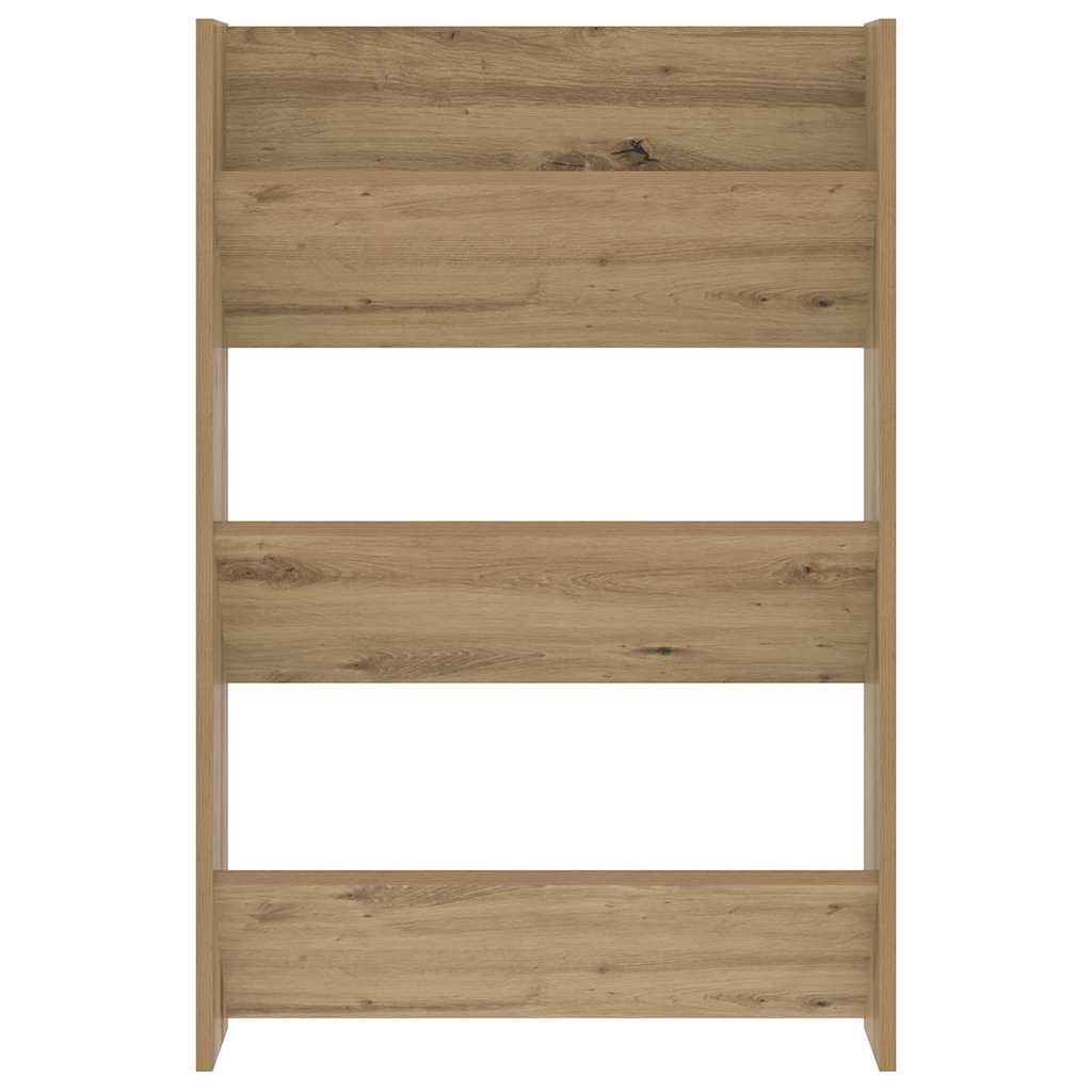 Schuhschrank Artisan-Eiche 60 x 18 x 90 cm Holzwerkstoff