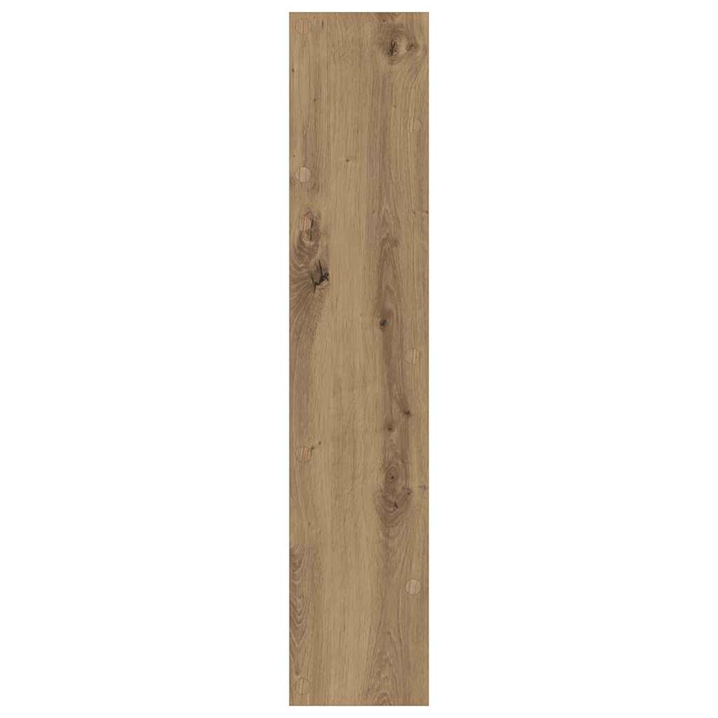 Schuhschrank 2 pcs Artisan-Eiche 60 x 18 x 90 cm Holzwerkstoff